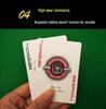 New Ben Niu 777 Texas Hold'em Large Print Frosted Plastic Poker Cards - Waterproof & Durable