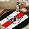 River Plate Emblem Round mat, Anti-slip Circle Carpet Chair rug For livingroom,Bedroom, doormat home decor Gift Christmas Gifts