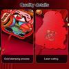 2Pcs God of Wealth Refrigerator Magnet Home Office Kitchen Fridge Magnet Chinese Immortal New Year Spring Festival Decoration