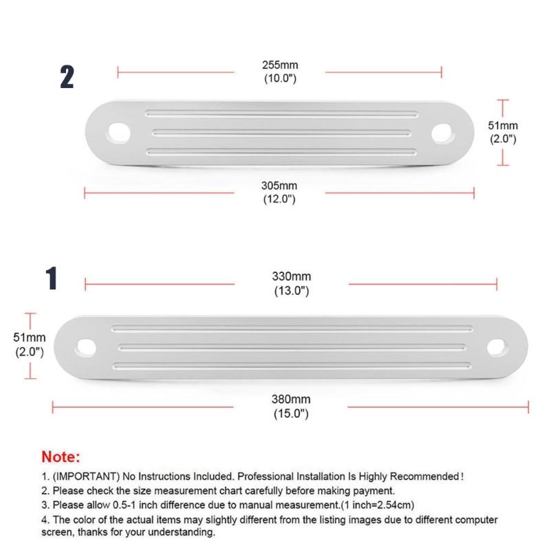 Marine Transom Support Plates Quick Assembly for Top Lower Bolt Holes TSP-1 TSP-2DP Aluminum Transom Support Plate Kit