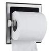 2025 New Toilet Paper Holder with Mounting Bracket Bathroom Wall Mount  Black Metal Toilet Paper Holder Recessed