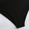 Sexy de Moda Malla Costura Color Sólido Chaleco Bikini de Baño Dividido para Mujer