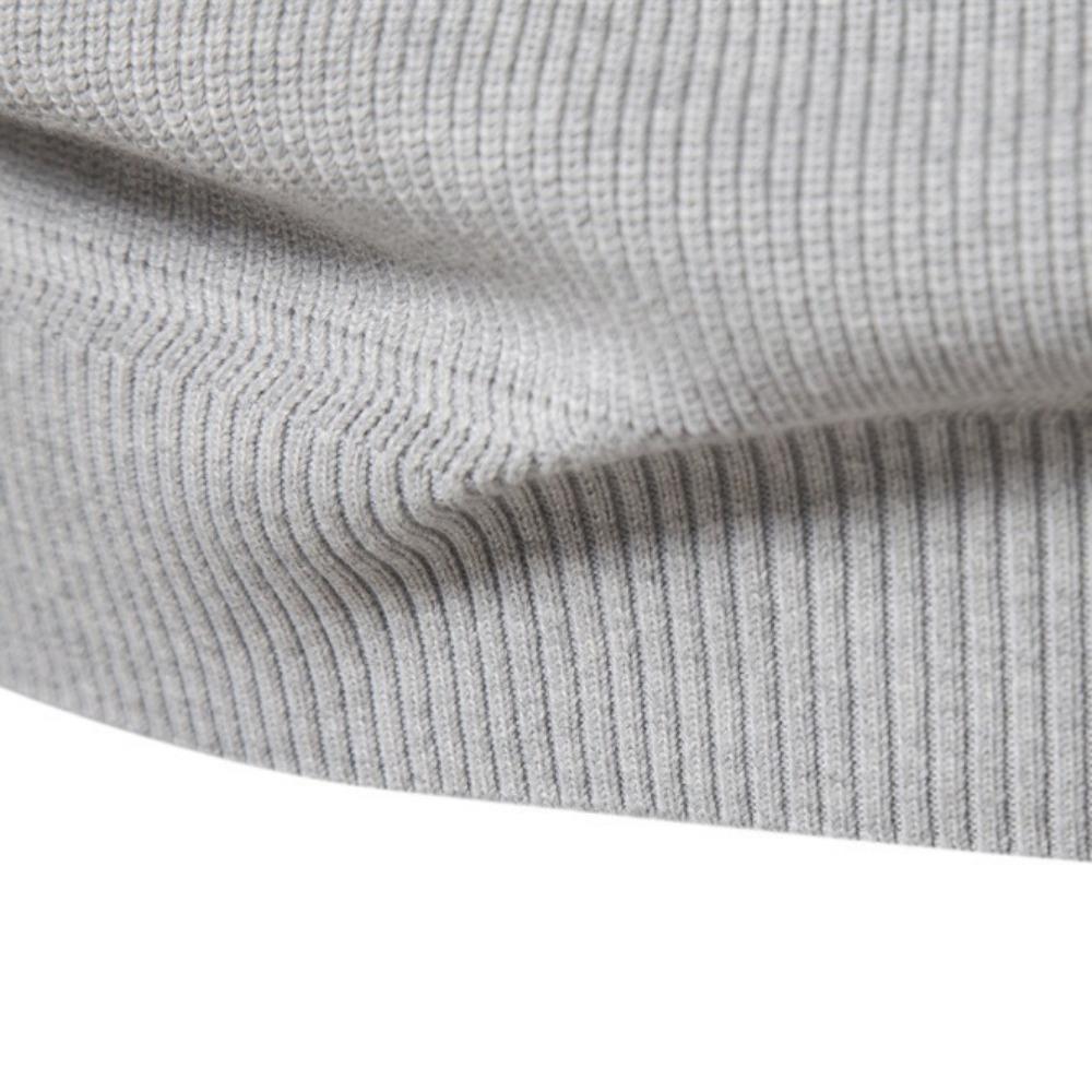 Herren Langarm-Poloshirts und Pullover für Herbst und Winter sind warm und bequem. Casual und trendige Pool-Shirts mit halbem Reißverschluss und Stehkragen