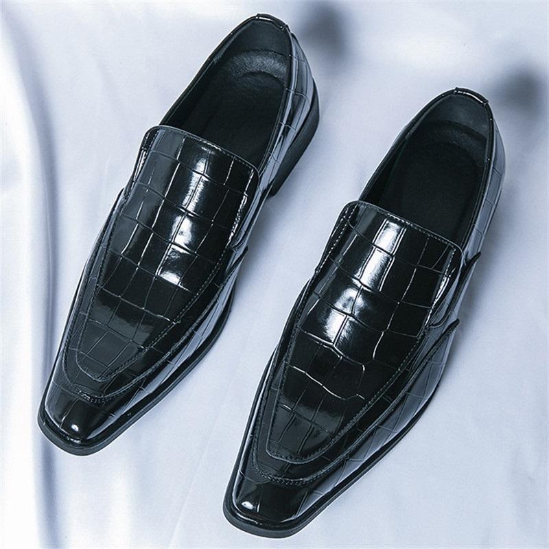 

Мода Нове Надходження Дизайнерська Мода Чоловічі Зелені Сині Чорні Челсі Повсякденні Туфлі Формальна Весільна Сукня Випускний Вечір Взуття Zapatos Hombre 44