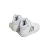 Adidas Hoops MID 3.0 AC Synthetic Leather Abrasion Resistant High top Skateboard Shoes White Infant And Toddler HP2660