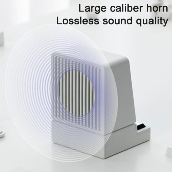 Bluetooth-compatible Speaker Stable Connection Stereo Sound Compact Design Portable Rechargeable Wireless Speaker Audio Player