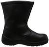 Kokos Nobuoka Ziproa Men's Half Boots, Professional Sneakers, JSAA Certified, Sweat-Absorbent Lining, Oil-Resistant Sole, Black, 30cm