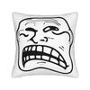 Trollface Meme Rage Comic Funny Troll Joke Internet Pillow Case Funny Pillow Cover Print Pillowcases For Chair Sofa Home Decor