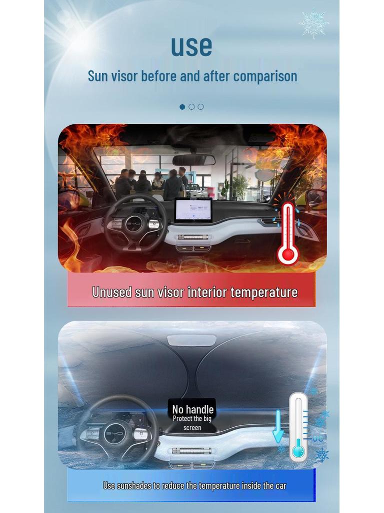 BYD Seagull Kryt sluneční clony na přední sklo