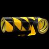 MOLI PET Warning Zebra Tape