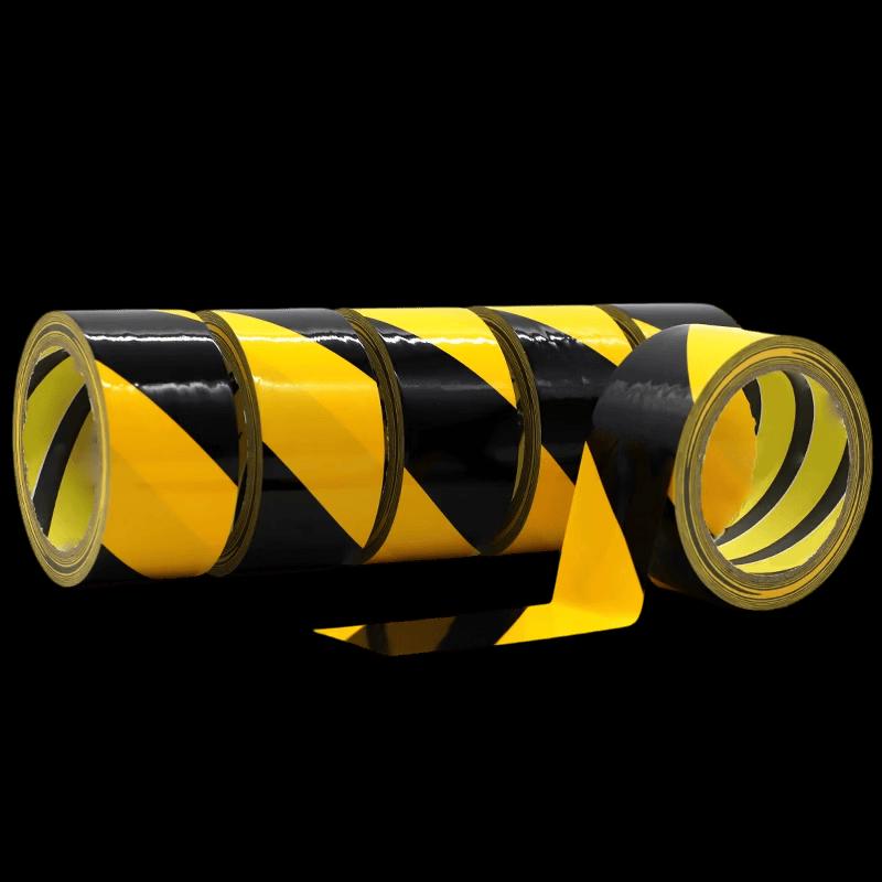 MOLI PET Warning Zebra Tape