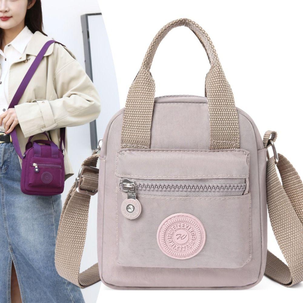 New 2024 Small Shoulder Bags Nylon Women Mobile Phone Bags Mini Female Messenger Purse Lady Wallet CrossBody Bag Woman Hand Bags