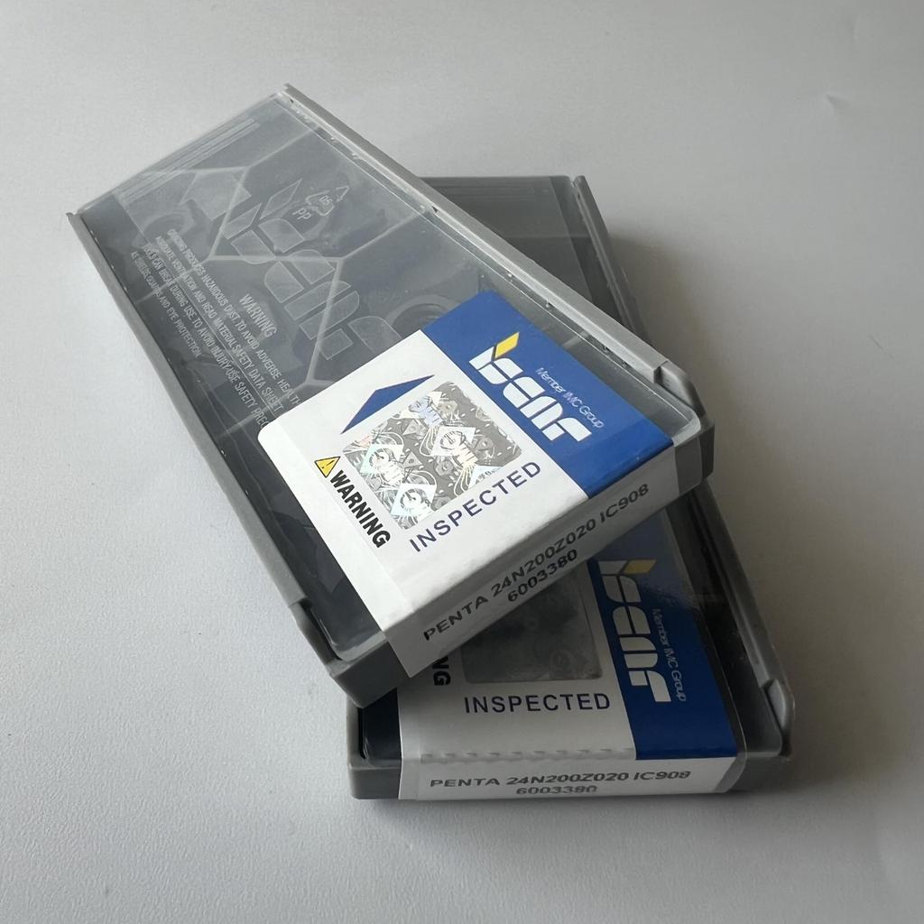 ISCAR / PENTA24N200Z020 IC908 / Industrial Indexable Carbide Inserts 5 Pcs