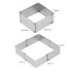Stainless Steel   Mousse   Retractable Biscuits Cake Mold Kitchen   Baking Tools