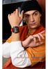 Oufanni Shixuan Trendy Men's Quartz Watch - Cool Black, Luminous, Waterproof, Calendar, Six-Hand Business Design