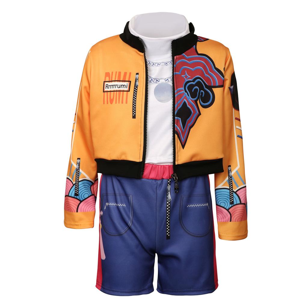 GMXIA Girl Group Cosplay As Rumi, K-POP Girl Group Zoe Mira, and Female Cosplay Performance Costume Women's Suits & Sets For Women