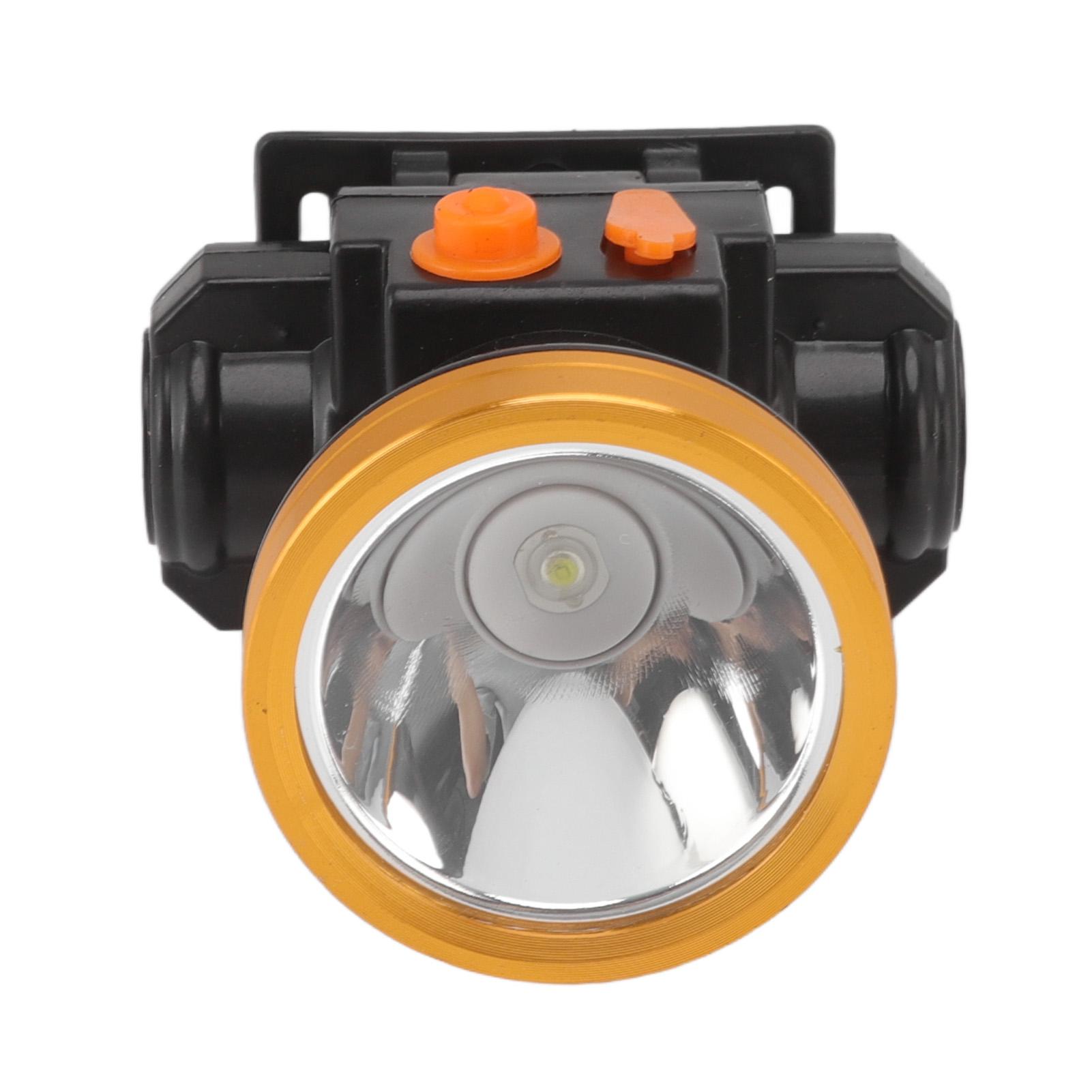 

Світлодіодний налобний ліхтар Водонепроникний Перезаряджуваний Регулювання 3 швидкостей Зовнішній налобний ліхтар для полювання Кемпінгу Риболовлі