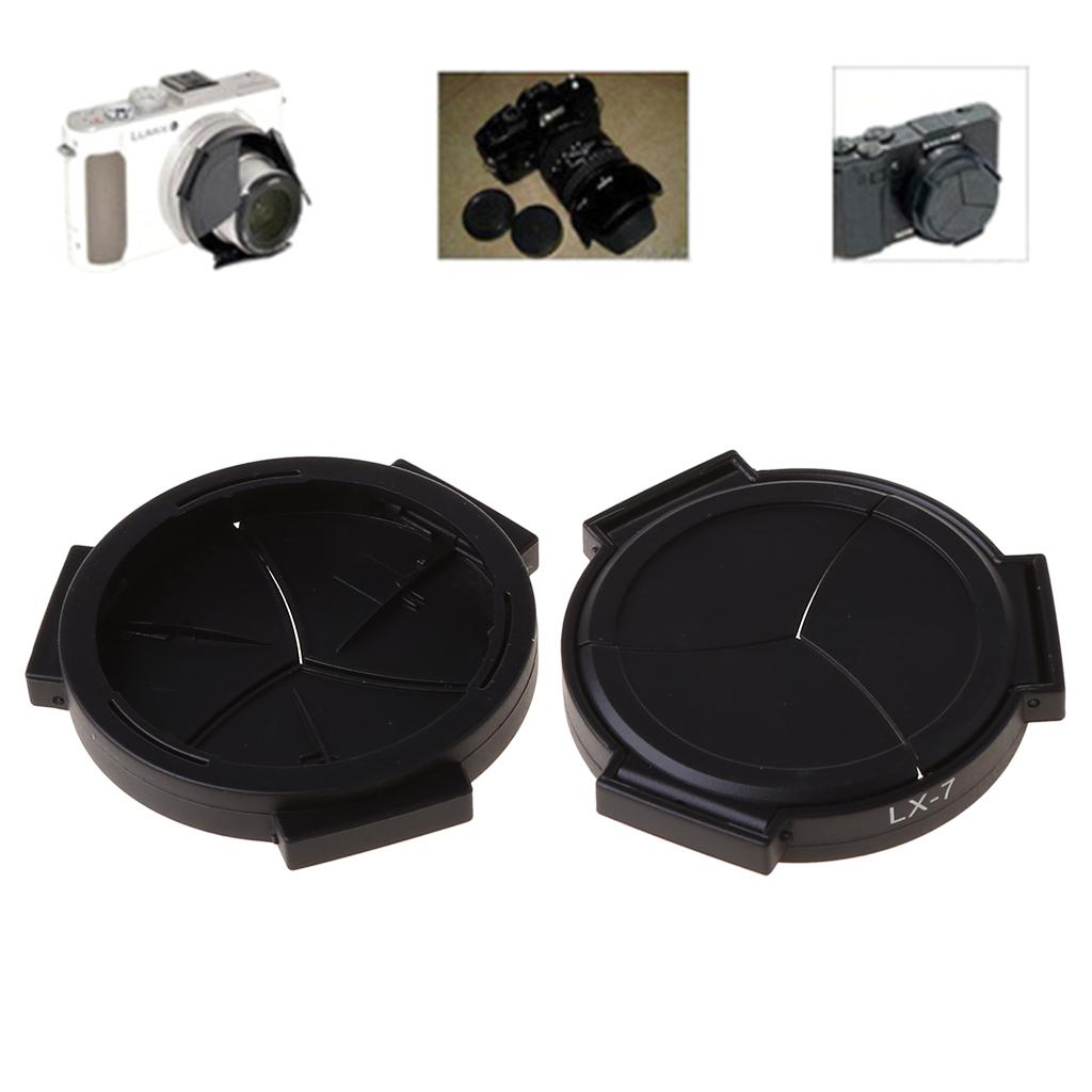 Auto Open and Close Lens Cap Cover case for DMC-LX7GK LX7 Camera Dustproof Anti-Scratch Lens Protector