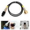 1.7m CGA320 Thread CO2 Soda External Hose Adapter Kit for Kitchen Soda Water Cylinder Bucket