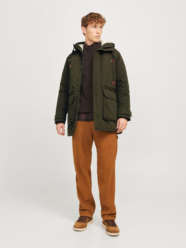 Зимняя куртка Jack & Jones Jjepolar Parka Sn (12256995) rosin