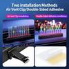 Sound Activated RGB Ambient Light Dynamic Gradient LED Strip for Car Interior Home Party Room Decor