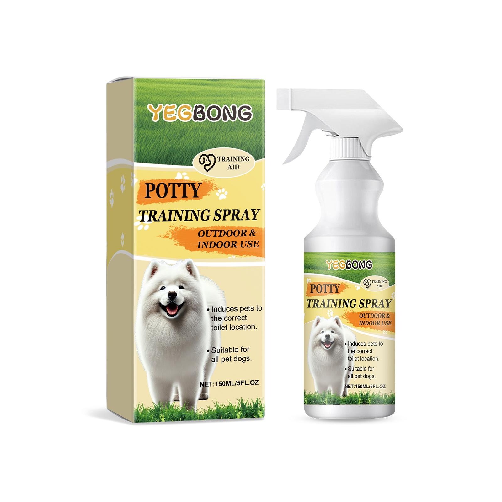 Yegbong Toilet Guide Spray for Cats and Dogs Household Pet Defecation Locator 150ml