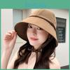 Womens Stylish Sun Hat With Large Brim And Adjustable Band For Sun Protection And Casual Wear