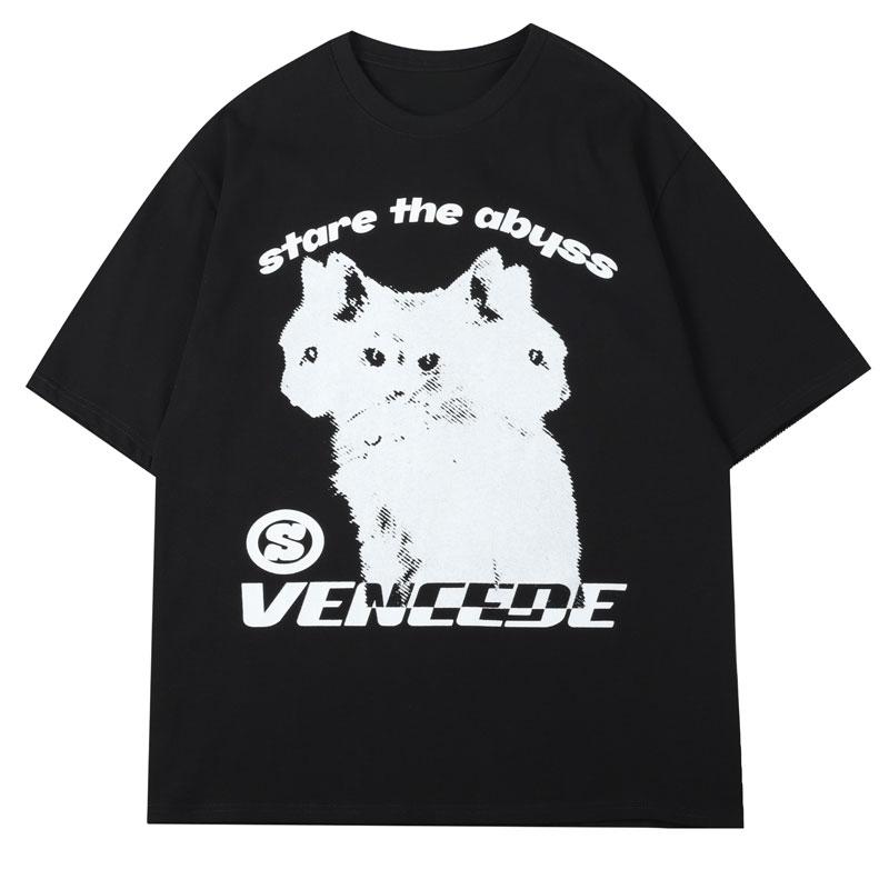Oversized T Shirt Men Hip Hop T-Shirt Vintage 90s Streetwear Anime Harajuku Fashion Short Sleeve Top Gothic Clothes Casual Tees