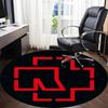 1pc Rammstein Carpet, Round Non-Slip Durable Large Size Office Carpet, Suitable for Office,yy250908074