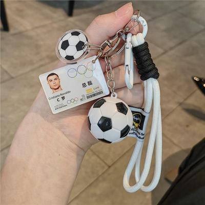 Breloc și Pandantiv Card CR7 Messi Neymar Mbappé Cupa Mondială pentru Decorarea Rucsacului