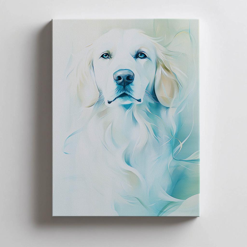 Poster Golden Friend Poster Golden Friend, 70X100 Cm, Unframed, Premium Canvas On Stretcher