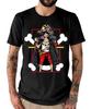 2026 New Anime One Piece Luffy Summer Tshirt  Harajuku Style  Mens and Womens Retro Streetwear  Short Sleeve