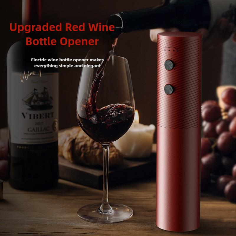 Electric Fully Automatic Red Wine Bottle Opener, Portable and Multifunctional