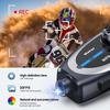 Cască de motocicletă Bluetooth interfon 2 în 1 multi-scenă mixtă de partajare a muzicii IP65 impermeabil interfon distanță 500 de metri căști pentru casca de motocicletă