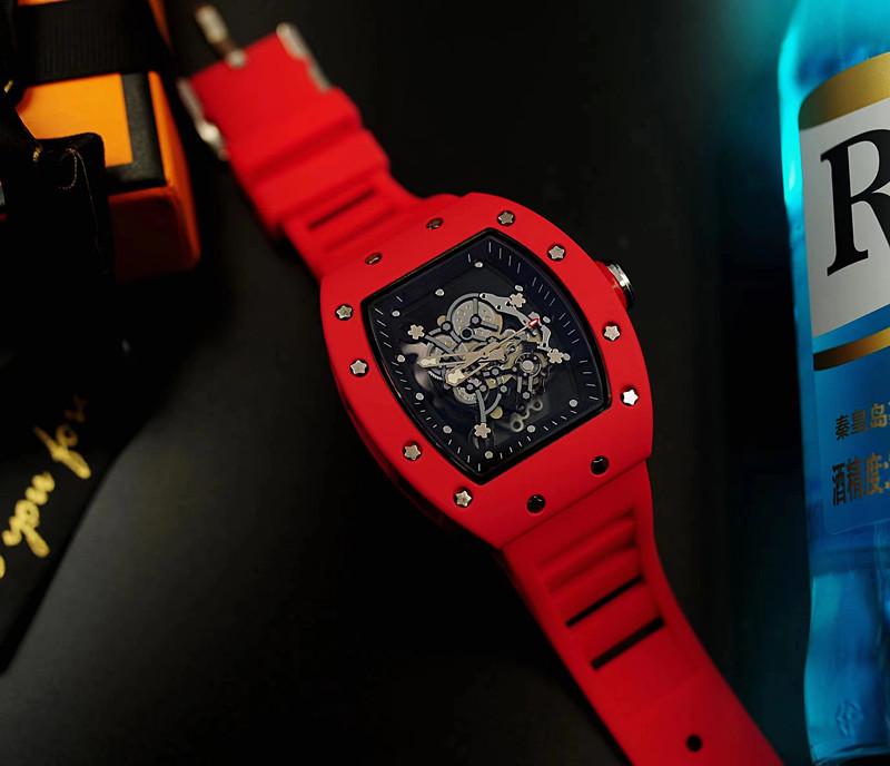 Wangr Unisex Transparent Hollow-out Wristwatch
