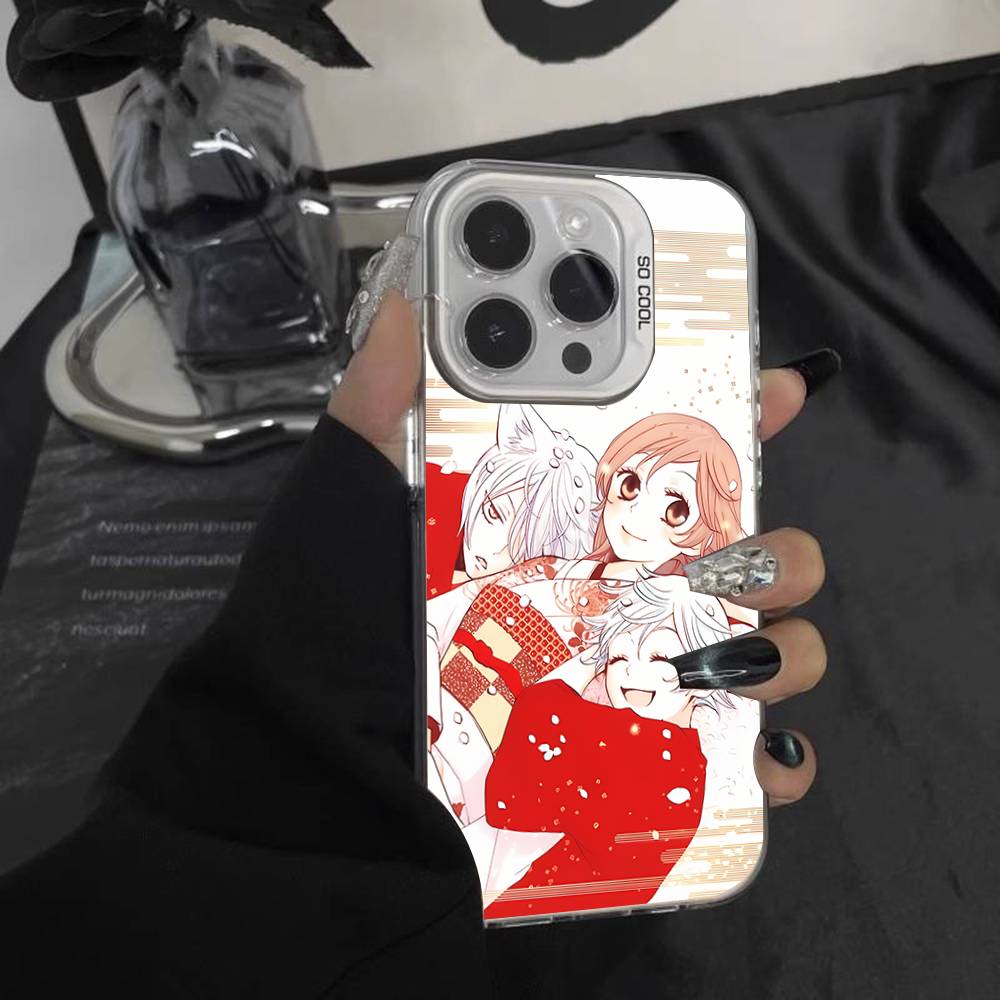 

K-Kamisama Hajimemashita Tomoe Чохол для телефону для iPhone 17,16,15,14,13,12,11,Pro,XS,Max,Plus,Mini,SE4 Білий Матовий Ударостійкий Чохол iPhone12