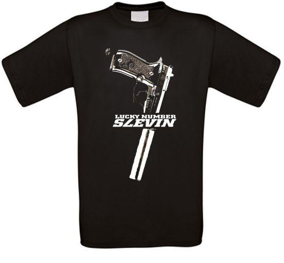 

Afortunado # Slevin Number Culto Movie Camiseta de Todos los Tamaños Nuevos Unisex T-Shirt XXXXL