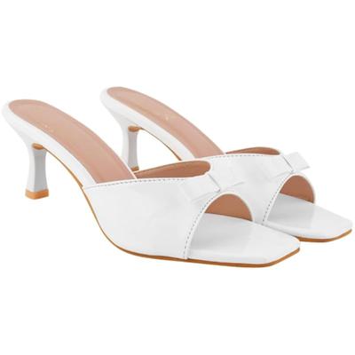 Shoetopia Casual Solid White Heels For Women & Girls, 6 Uk-Eu39