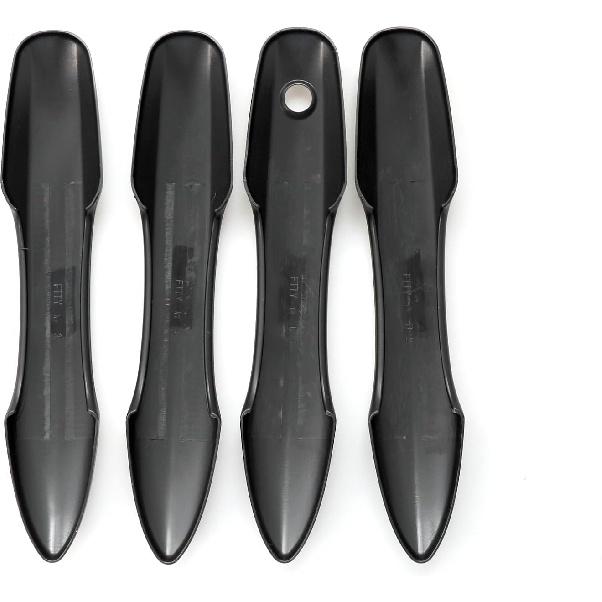 YINGTUU Car Snap-On Door Handle Cover For Toyota Camry 2018      2024 2025 Exterior Accessories Protection Stickers Sport Decals(Carbon Fiber Grain)