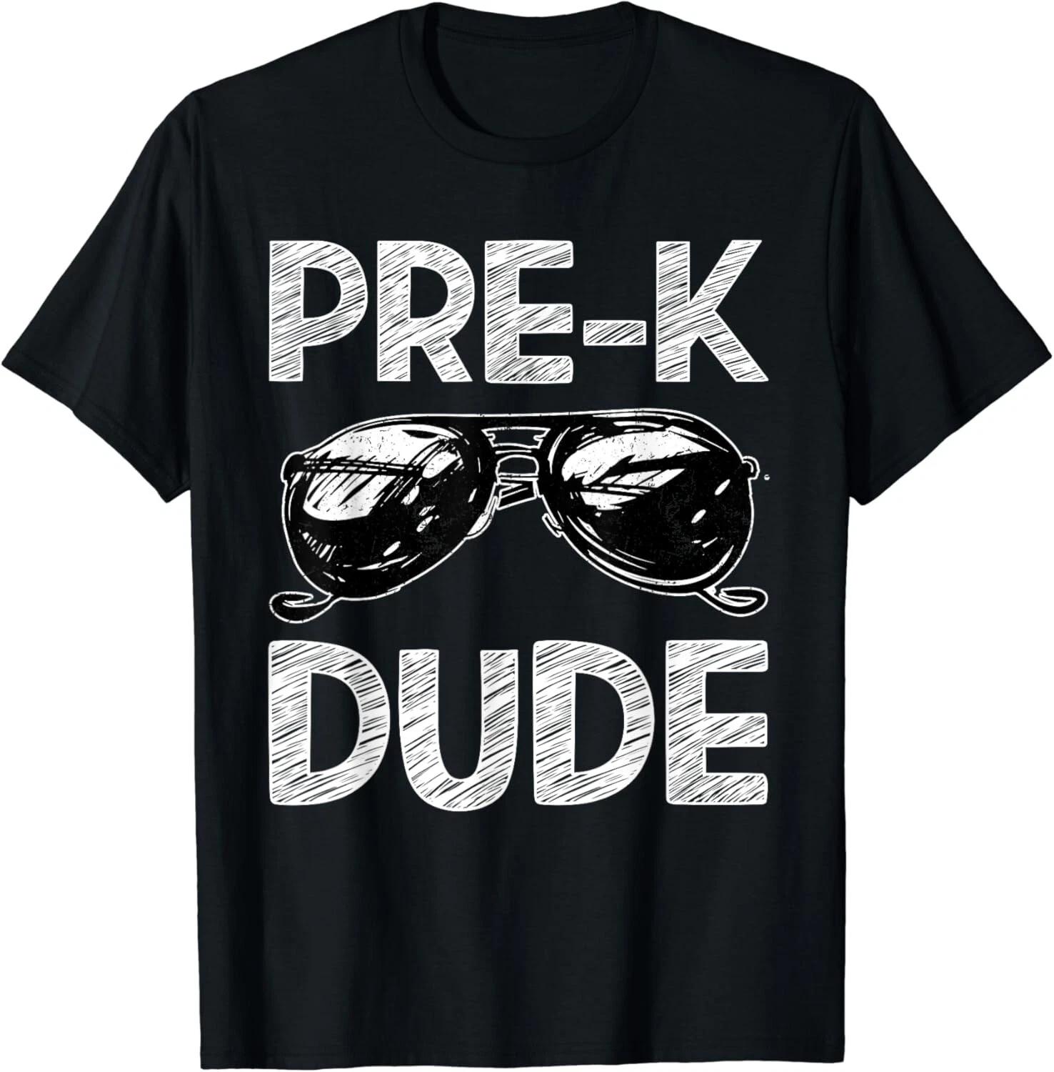 Pre-K Dude Sunglasses Back To School T-Shirt For Boys Gift Unisex T-Shirt 2XL