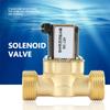 12V G3 4 Brass N C Normally Closed Electric Solenoid Valve 2 Way No Pressure Regulating Valve