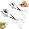 Cake Bread Sandwich Buffet Tongs Dinnerware Cooking Salad Tongs Pliers Gifts Silver Salad Holder