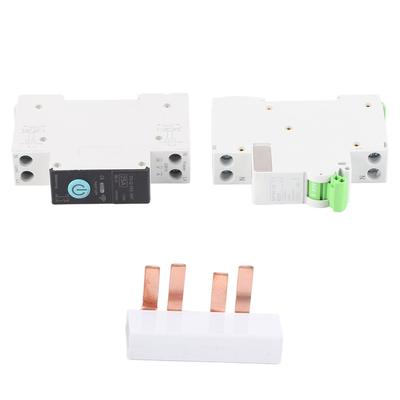 Smart WiFi Circuit Breaker with Metering Remote Control Timer Home Breaker 1P+N 25A 230VAC