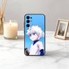 H-Hunter K-Killua Z-Zoldyck Hunter-KZ Phone Case Black Silicone Soft For Samsung S25,S24,S21,S22,S23,S30,Ultra,S20,Plus,Fe,Lite