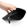 Womens Top Grain Leather Wristlet Clutch Phone Holder Long Wallet Purse Zipper Hand Bag