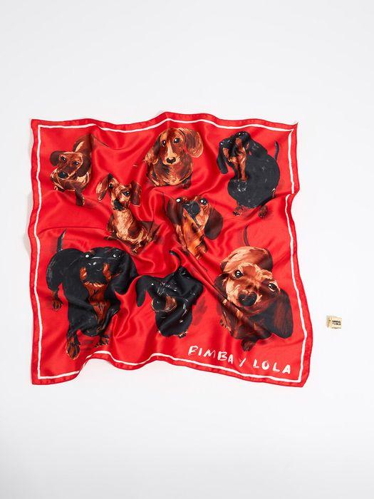 BIMBA Y LOLA Dog Scarf Bag Charm B255AIF001RDF