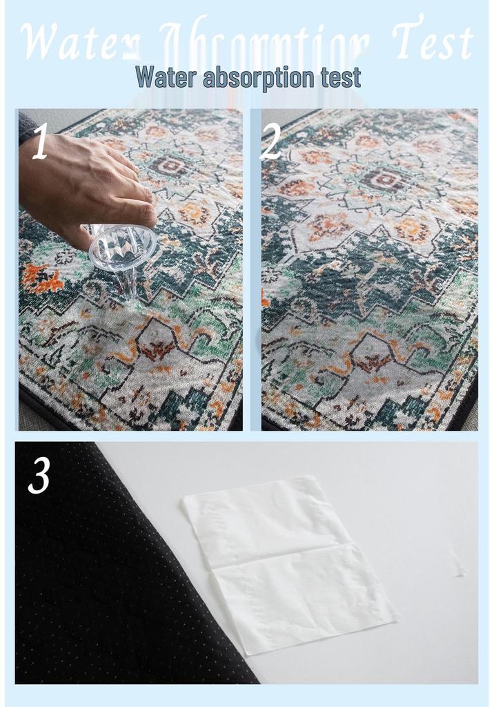 Bohemian Style Absorbent & Non-Slip Pet Urine Pad - Reusable Cushion for Cats & Dogs