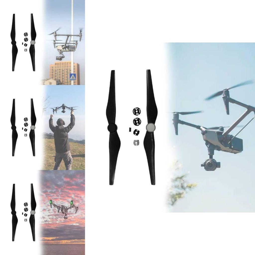 Drone Carbon Fiber Quick Release Propellers With Base For Agricultural Uavs