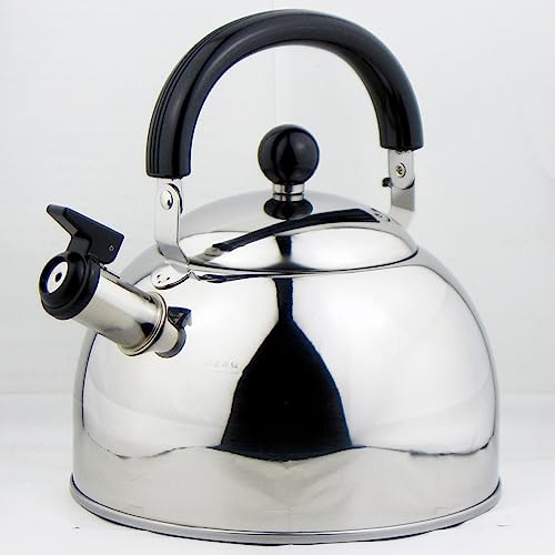 Nagao Tsubame-Sanjo Kettle, 3.3L capacity, induction compatible, whistling function, stainless steel, made in Japan