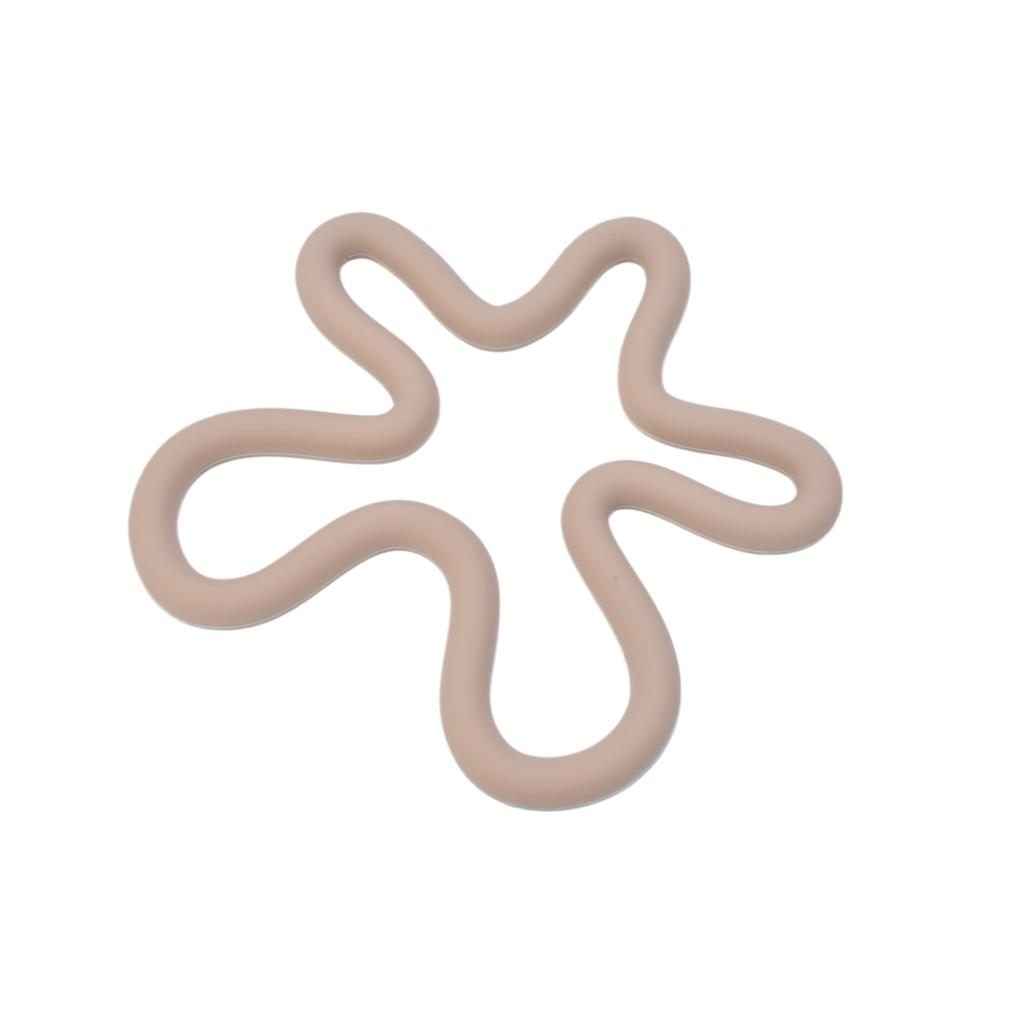 Creative Irregular Silicone Coaster Heat Insulation Non-Slip Pot Mat Geometric Table Pad Drink Cup Holder Kitchen Gadget